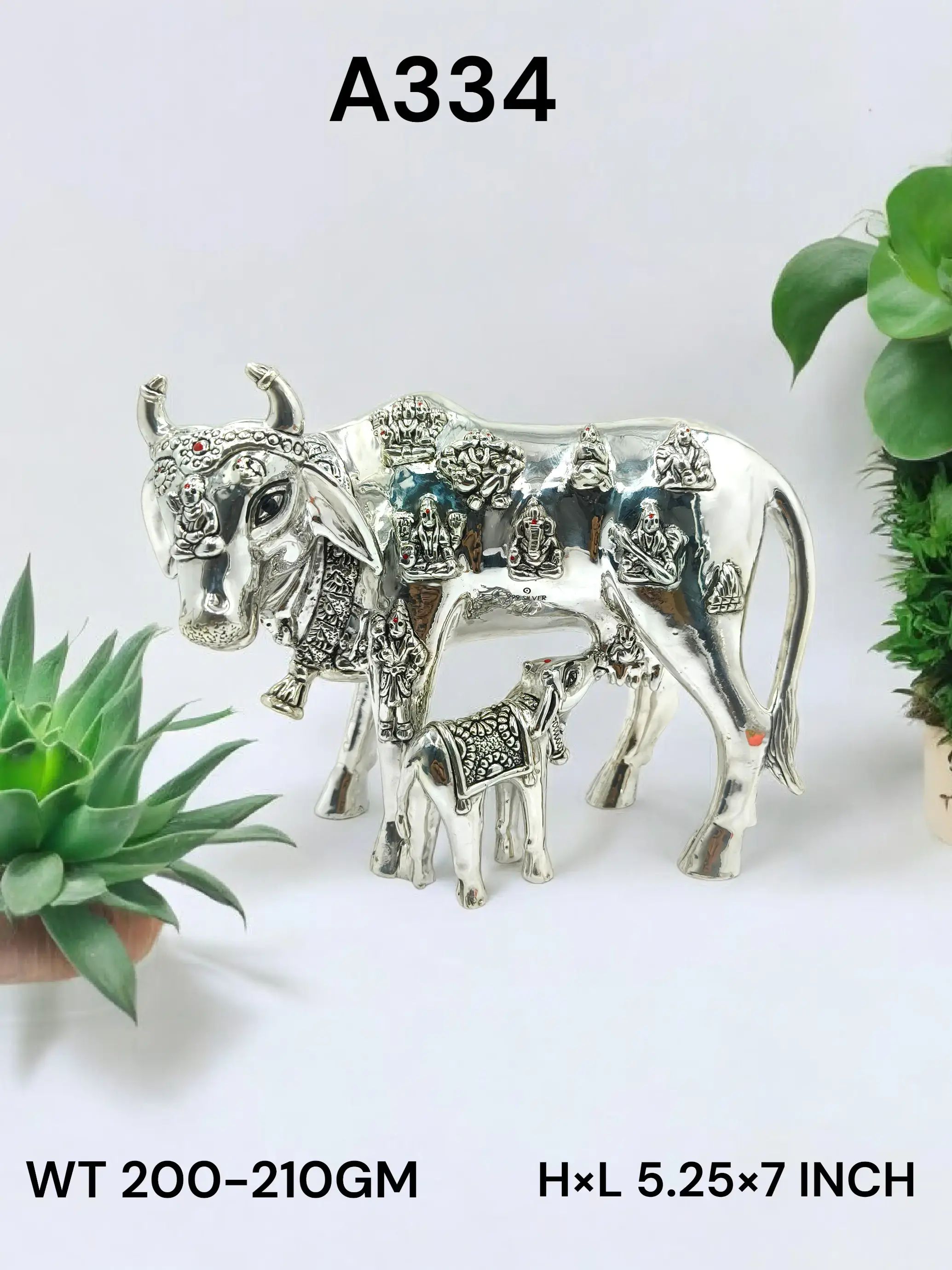 999 Silver Kamdhenu COW