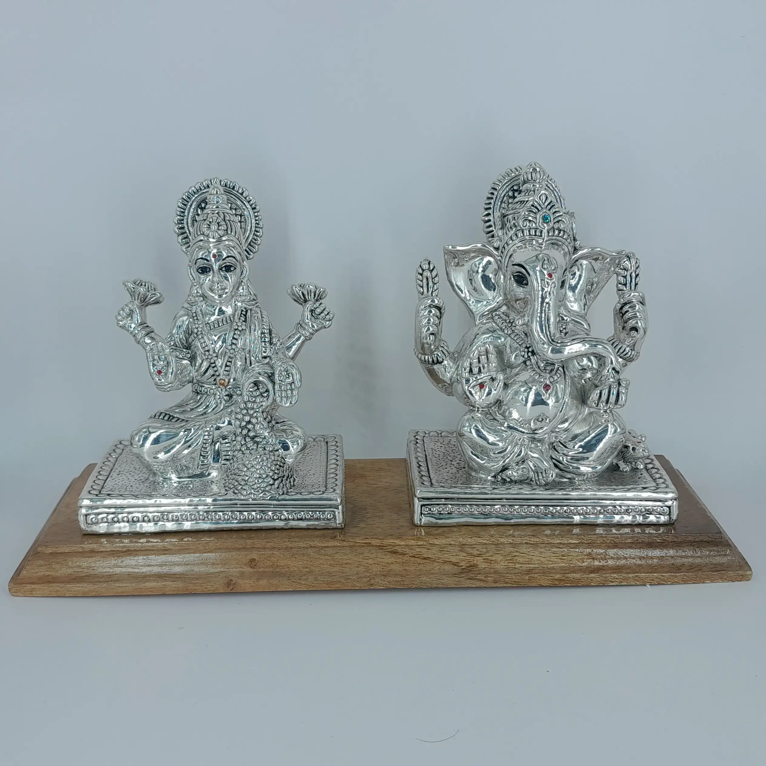 999 Silver Laxmi Ganesh