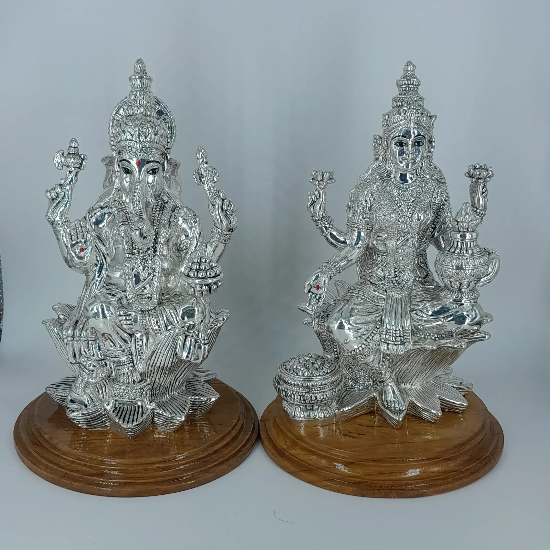 999 Silver Laxmi Ganesh
