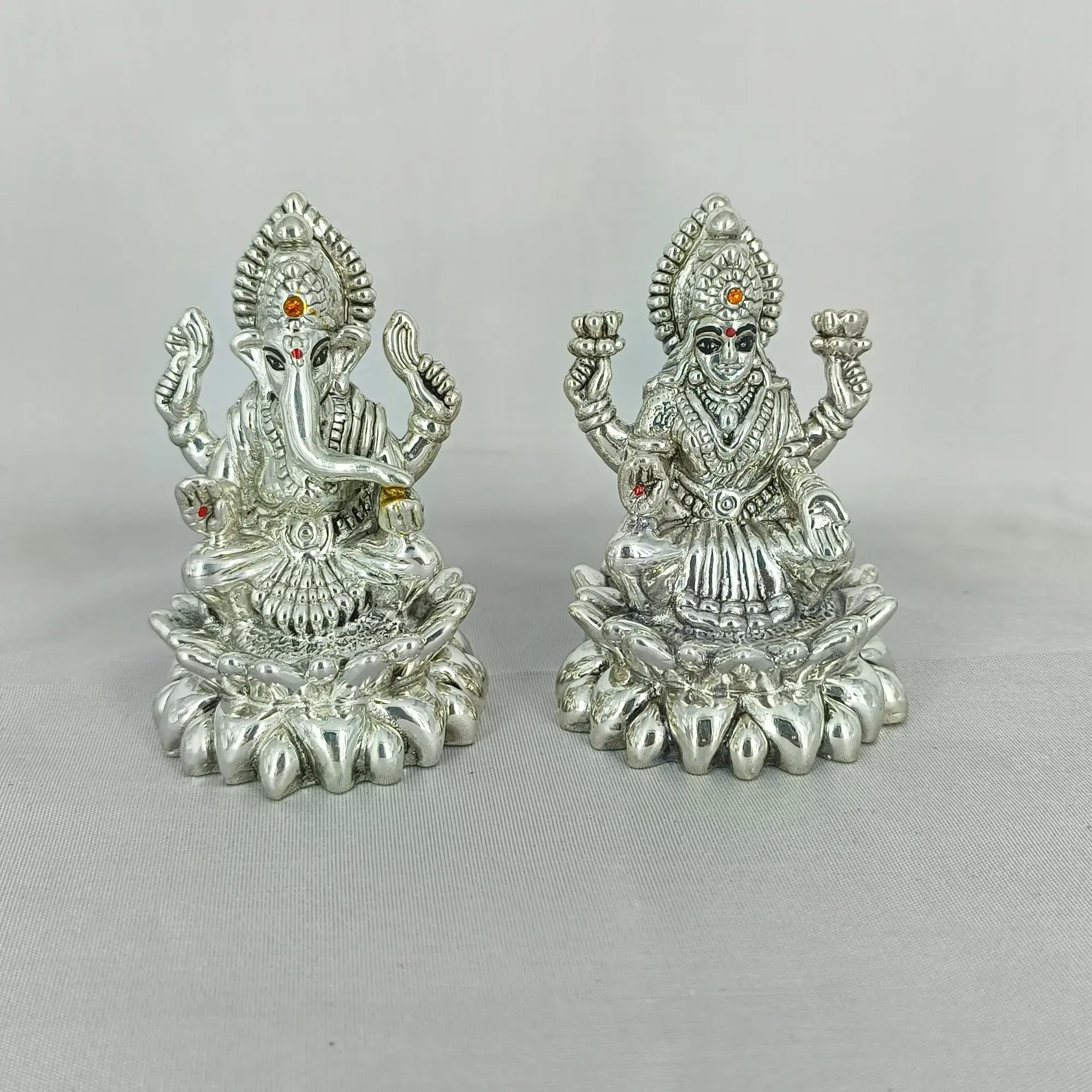 999 Silver Laxmi Ganesh