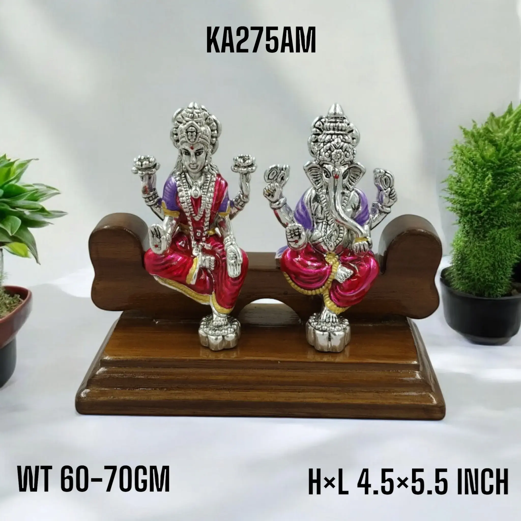 999 Silver Laxmi Ganesh