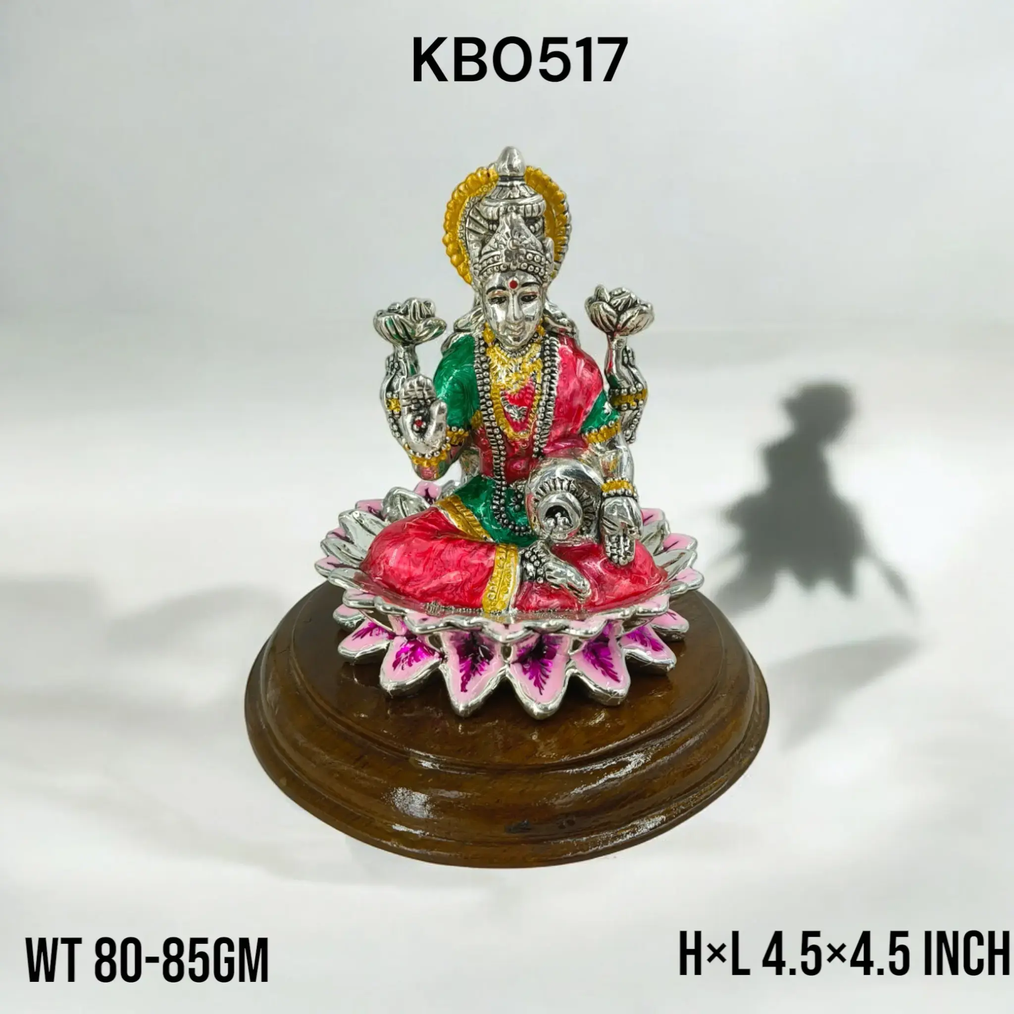 999 Silver Laxmi Lotus Base