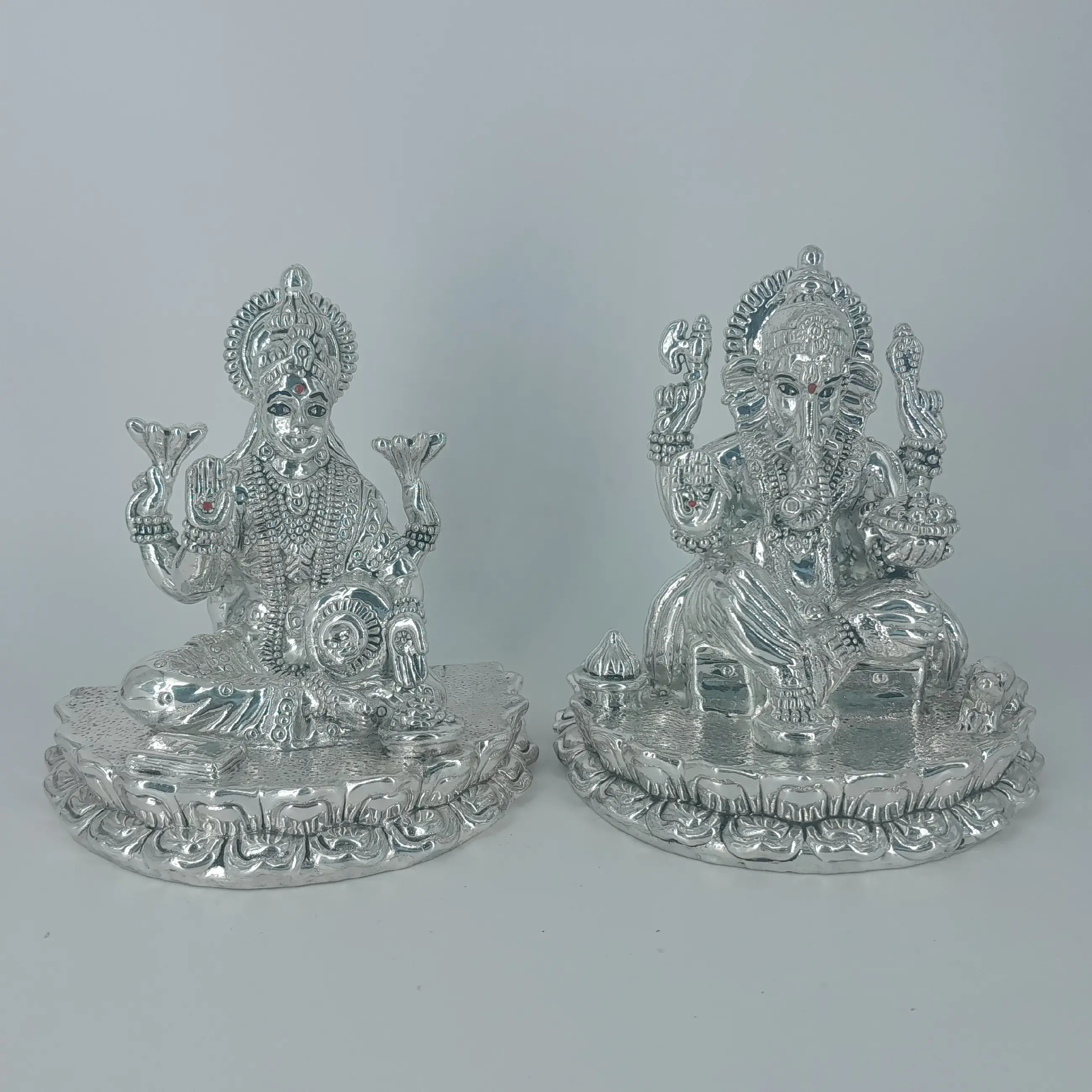 999 Silver Laxmi Ganesh