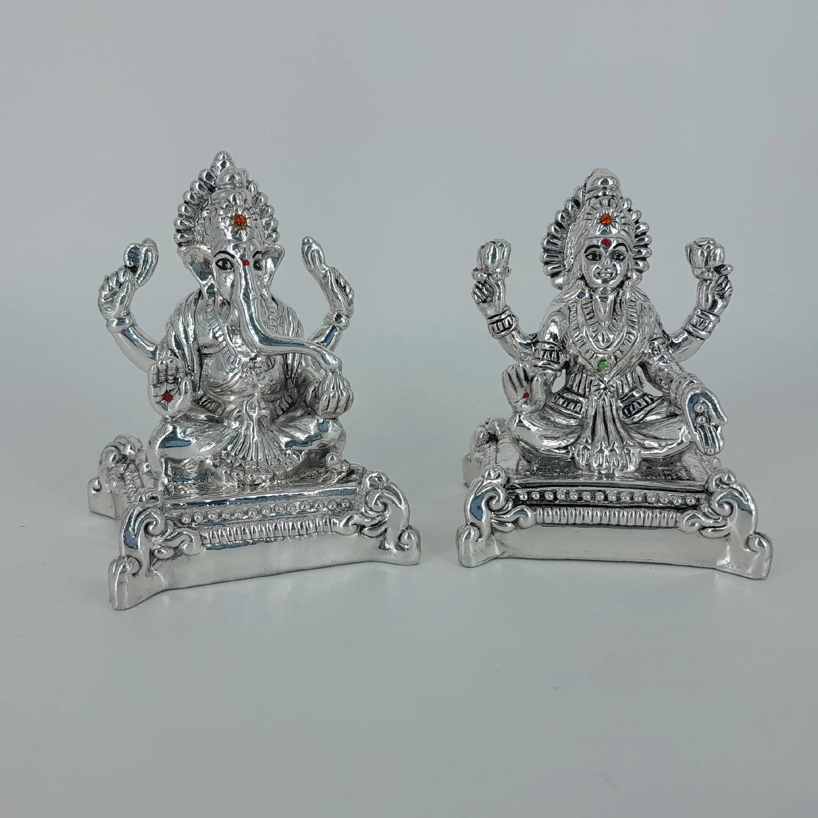 999 Silver Laxmi Ganesh