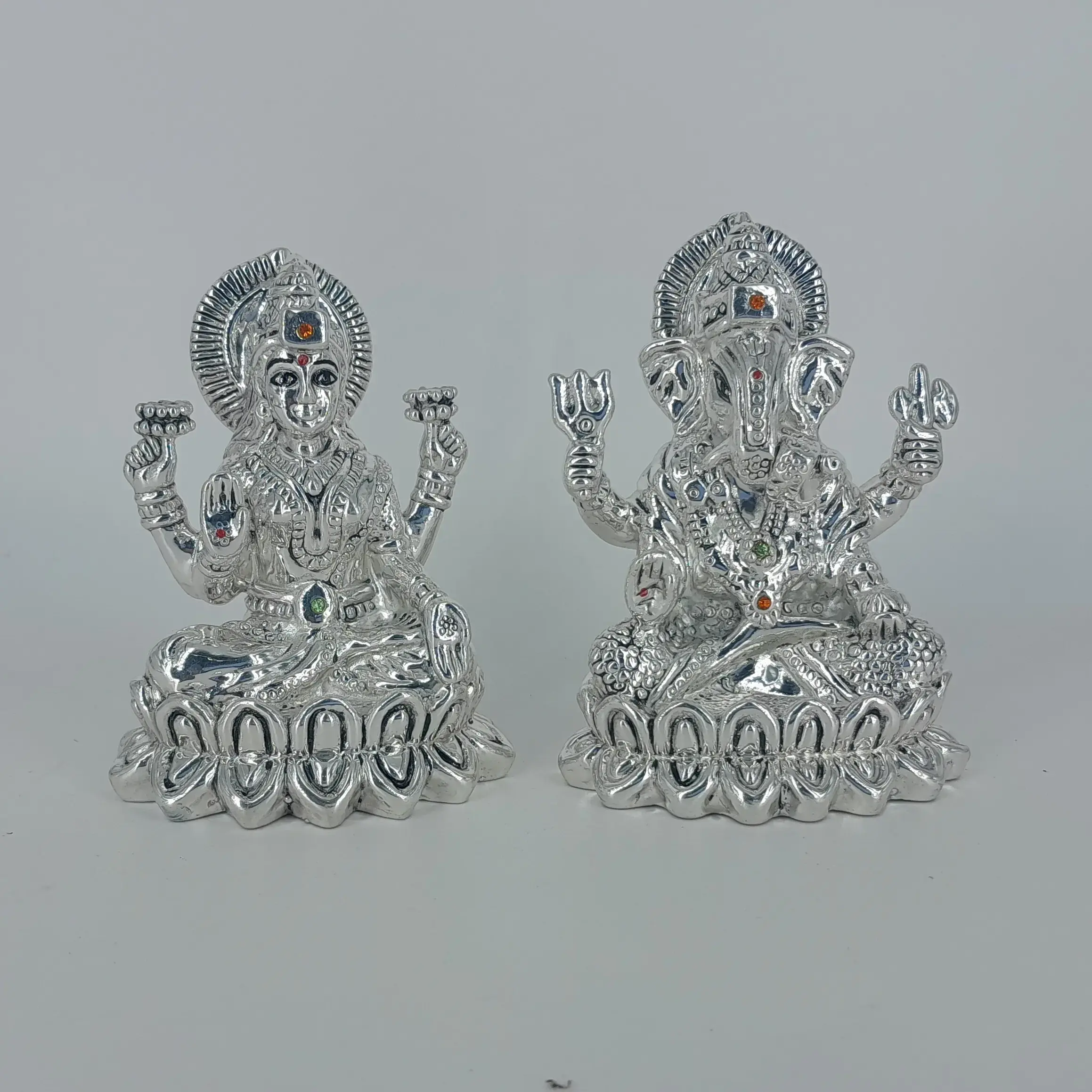 999 Silver Laxmi Ganesh