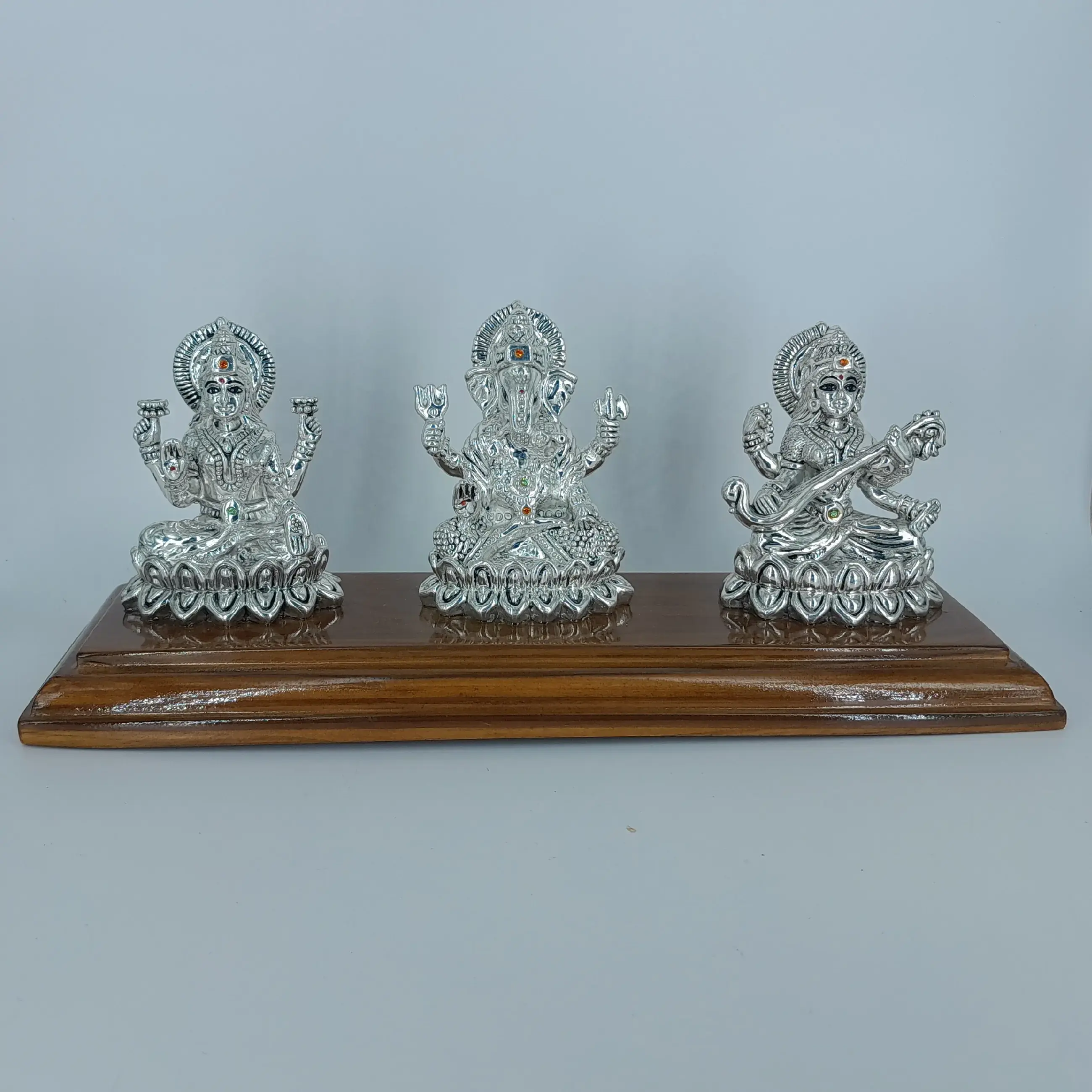 999 Silver Laxmi Ganesh Sarswati