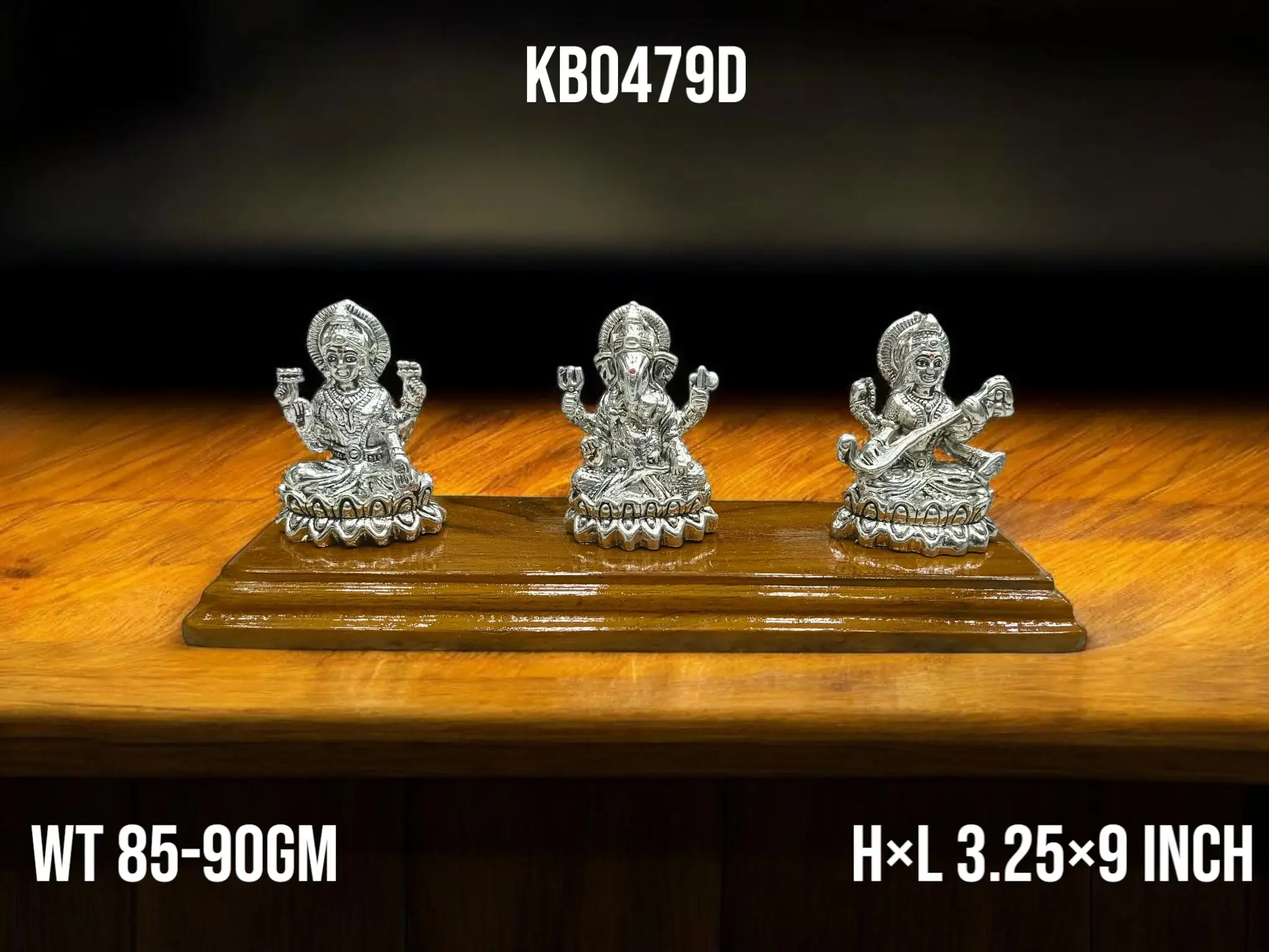 999 Silver Laxmi Ganesh Sarswati