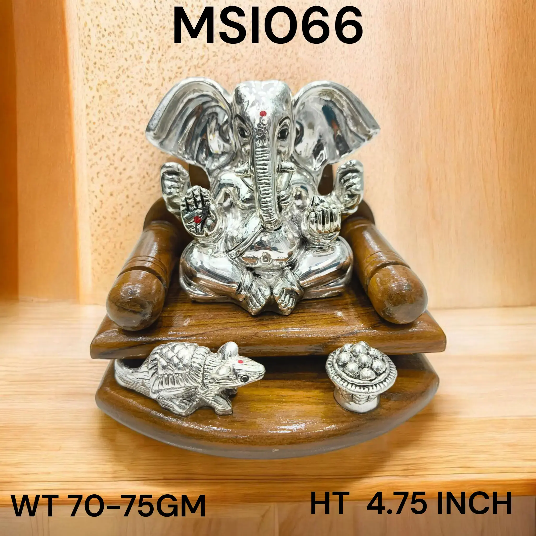 999 Silver Mini Maharaja Ganesh