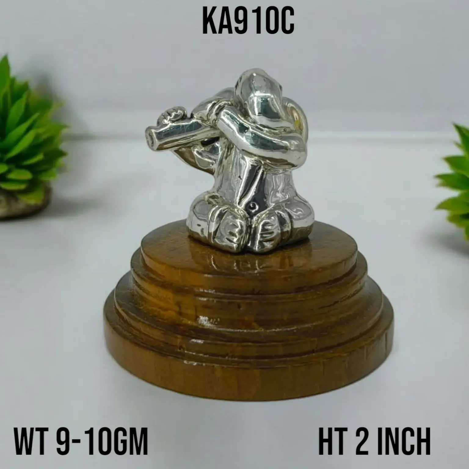999 Silver Musical Ganesh
