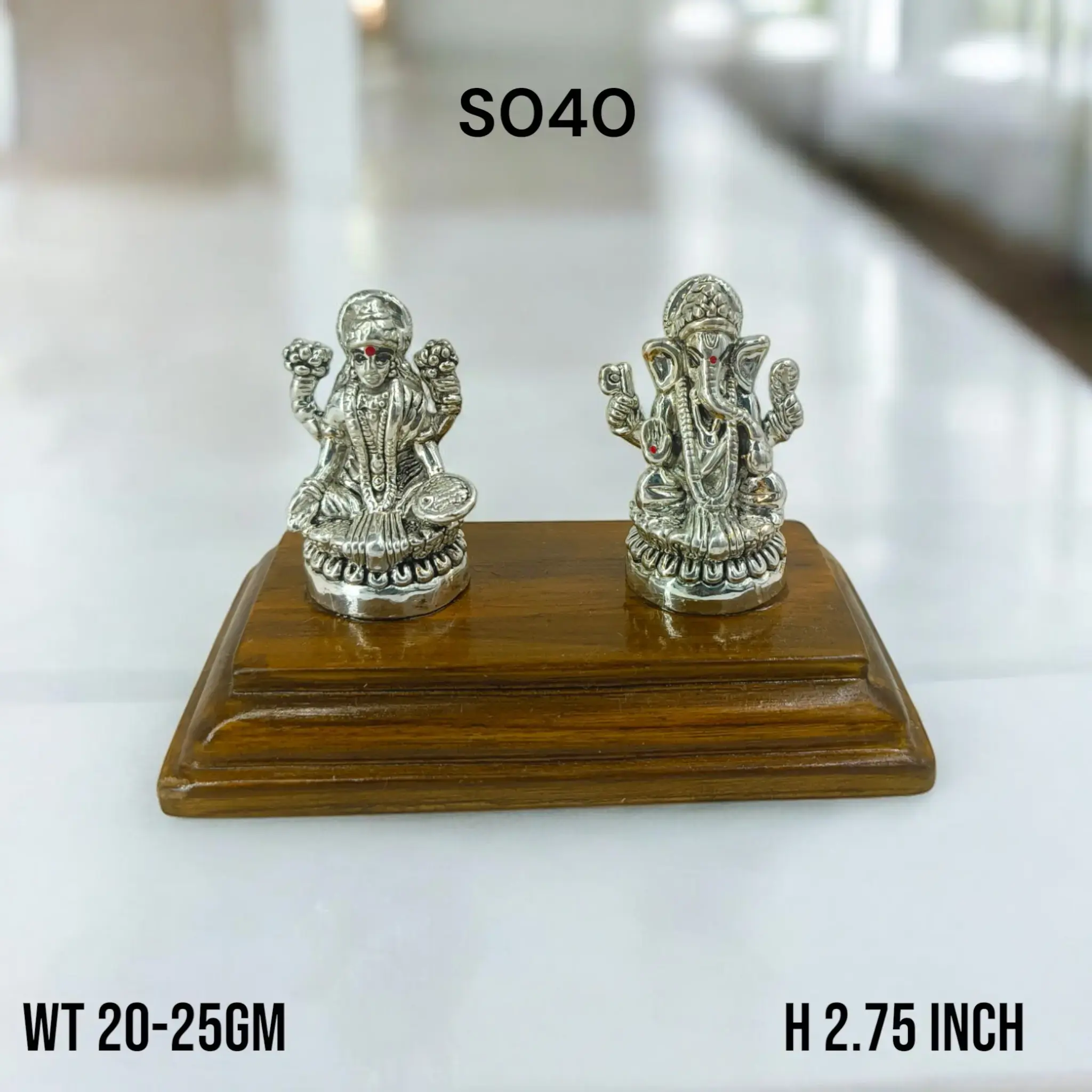 999 Silver Laxmi Ganesh